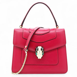 Serpenti Forever Top Handle Red