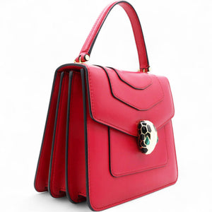 Serpenti Forever Top Handle Red