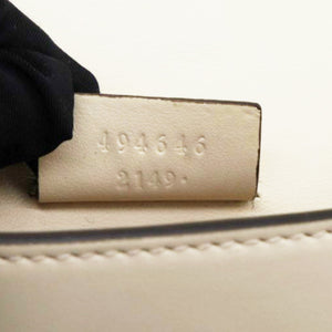 Super Mini Sylvie Chain Shoulder Bag White