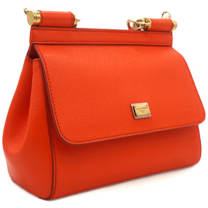 Dauphine Small Miss Sicily Satchel Orange