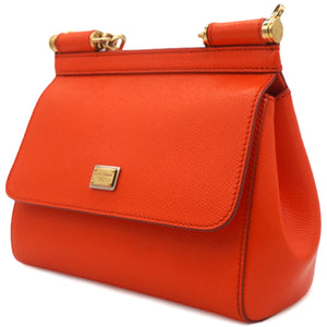 Dauphine Small Miss Sicily Satchel Orange