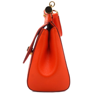 Dauphine Small Miss Sicily Satchel Orange