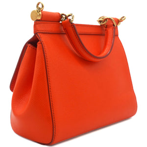 Dauphine Small Miss Sicily Satchel Orange