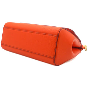 Dauphine Small Miss Sicily Satchel Orange