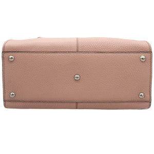 Vitello Seta Shiny Nappa Plexiglass Medium Peekaboo I SEE U Satchel Pink
