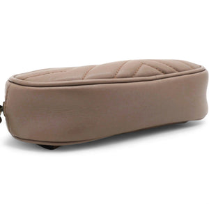 Matelasse GG Marmont Belt Bag Porcelain Rose