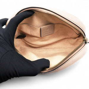 Matelasse GG Marmont Belt Bag Porcelain Rose