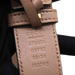Matelasse GG Marmont Belt Bag Porcelain Rose