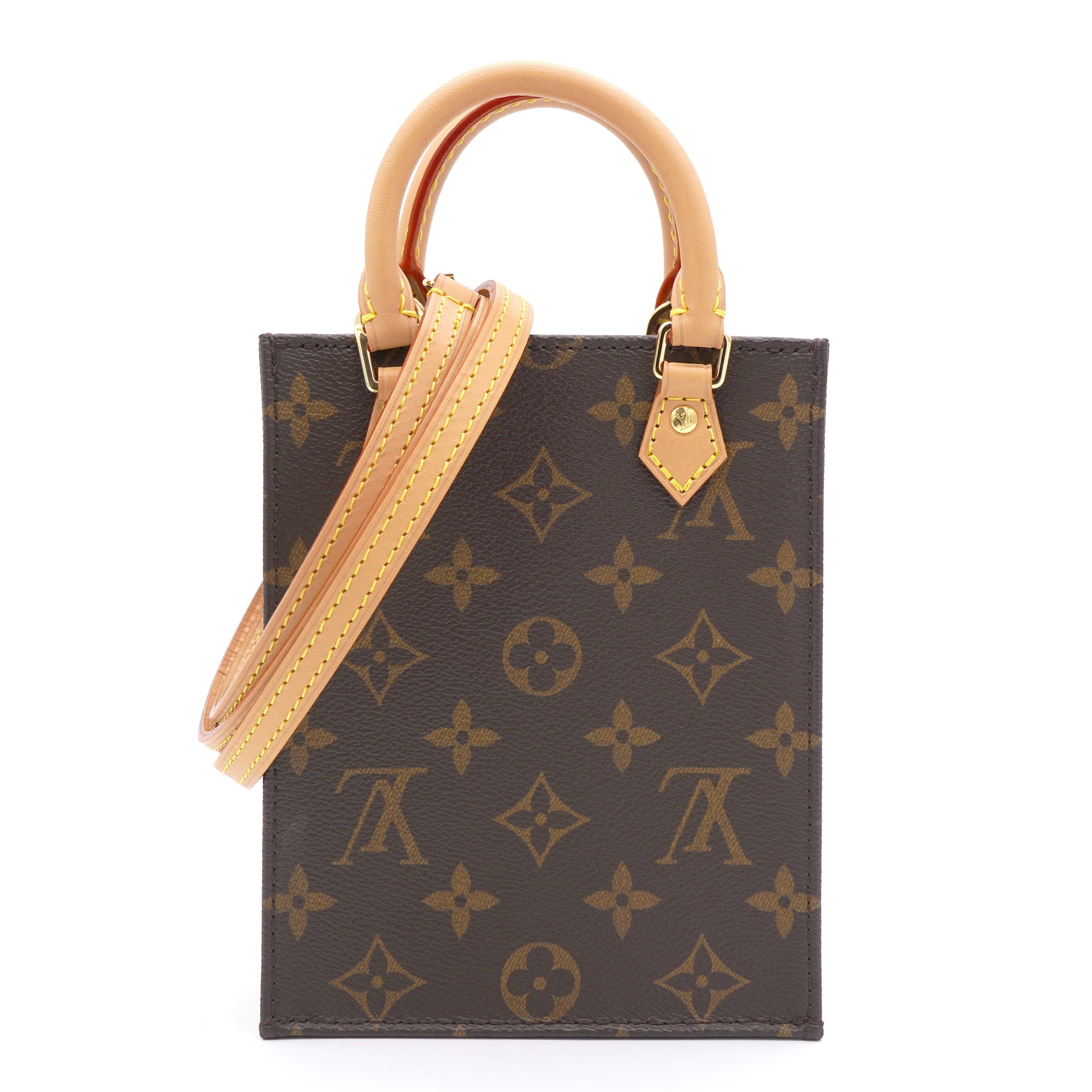 Monogram Canvas Petit Sac Plat Bag