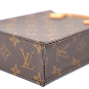 Monogram Canvas Petit Sac Plat Bag