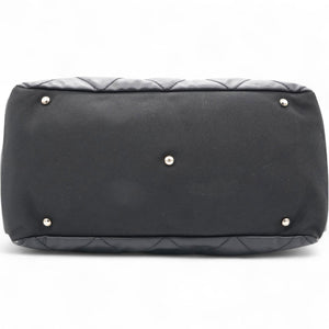 Black Canvas Paris-Biarritz Shoulder Bag