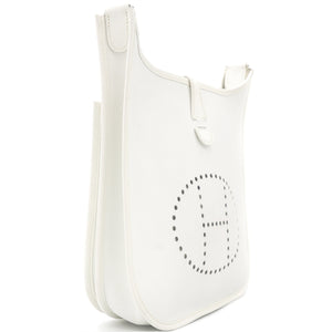 Blanc Epsom Leather Evelyne 29 Bag