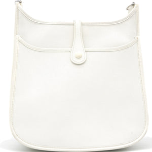 Blanc Epsom Leather Evelyne 29 Bag