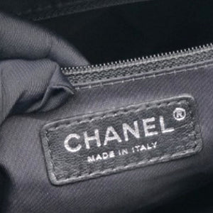 Black Canvas Paris-Biarritz Shoulder Bag