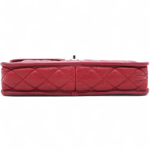Caviar Quilted French Riviera Flap Red