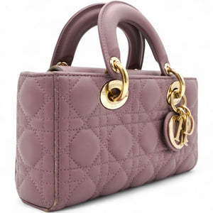 Lambskin Cannage Dioramour Lady D-Joy Purple
