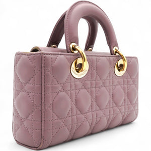 Lambskin Cannage Dioramour Lady D-Joy Purple