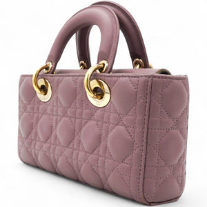 Lambskin Cannage Dioramour Lady D-Joy Purple