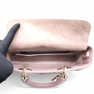 Lambskin Cannage Dioramour Lady D-Joy Purple