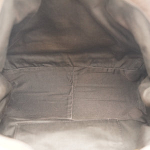 Soft Leather Tassel Tote Bag Chocolate