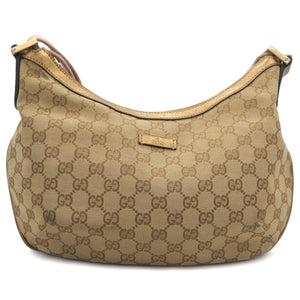 GG Canvas Sherry Line Cross-body Bag Beige Gold