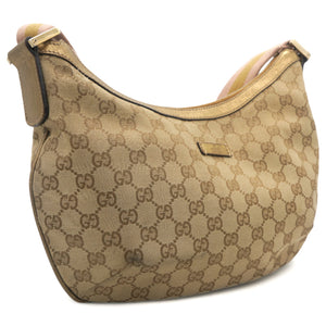 GG Canvas Sherry Line Cross-body Bag Beige Gold