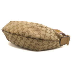 GG Canvas Sherry Line Cross-body Bag Beige Gold
