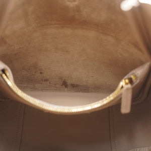 Le 5 A 7 Supple Small in Grained Leather Dusty Grey