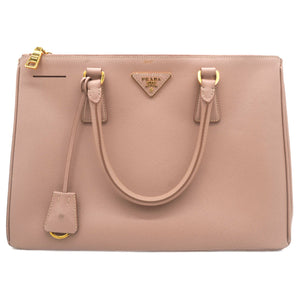 Saffiano Lux Medium Galleria Tote Cameo