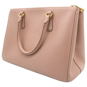 Saffiano Lux Medium Galleria Tote Cameo