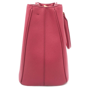 Saffiano Lux Medium Galleria Tote Fuschia