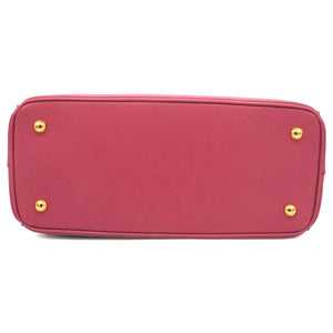 Saffiano Lux Medium Galleria Tote Fuschia