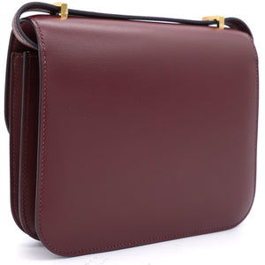 Sombrero Leather Constance 18 Red Yellow Gold Hardware