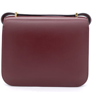 Sombrero Leather Constance 18 Red Yellow Gold Hardware