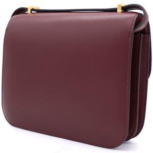 Sombrero Leather Constance 18 Red Yellow Gold Hardware