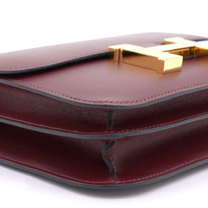 Sombrero Leather Constance 18 Red Yellow Gold Hardware