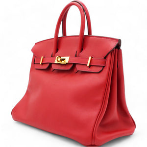Swift Birkin 25 Rouge Casaque