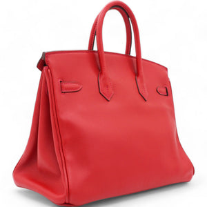 Swift Birkin 25 Rouge Casaque