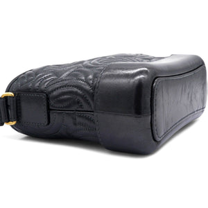 CC Quilted Small Gabrielle Hobo Black