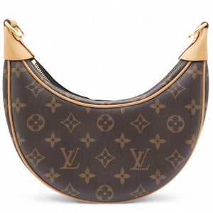 Monogram Loop Shoulder Bag Brown