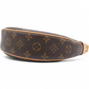 Monogram Loop Shoulder Bag Brown