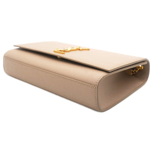 Kate Medium Grain De Poudre Embossed Dark Beige