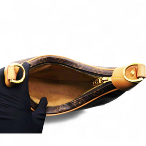 Monogram Loop Shoulder Bag Brown