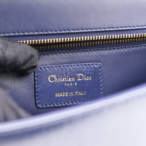 30 Montaigne Bag Navy Blue Calfskin