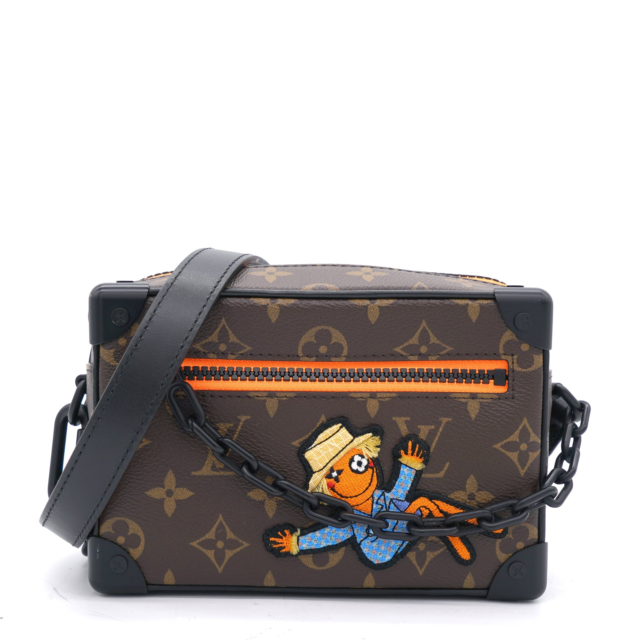 Soft Trunk Bag Monogram Canvas with LV Friends Patch Mini