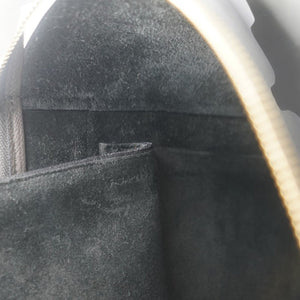 Grained Calfskin Mini Belt Bag Grey