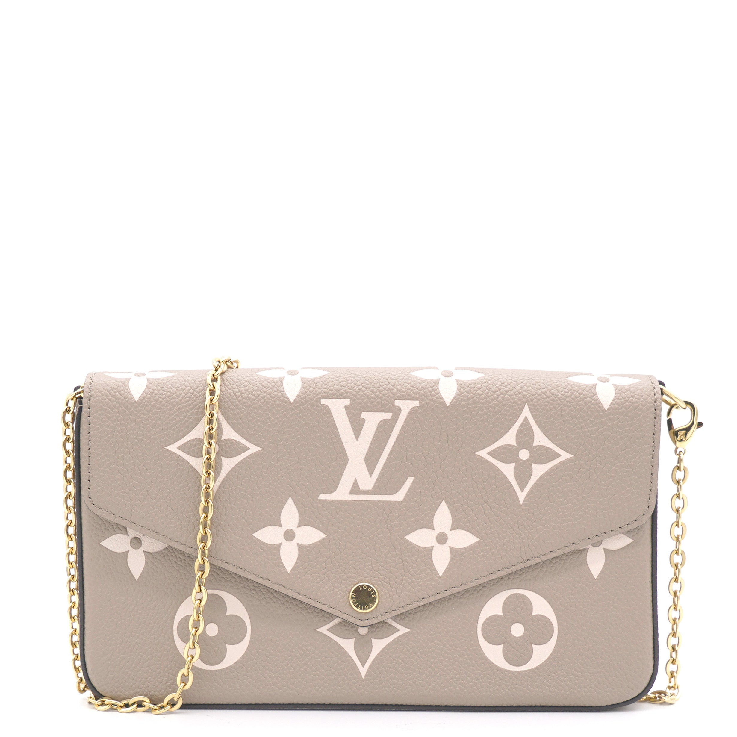 Empreinte Monogram Giant Felicie Pochette Tourterelle Creme
