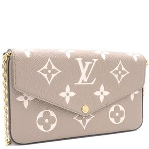 Empreinte Monogram Giant Felicie Pochette Tourterelle Creme