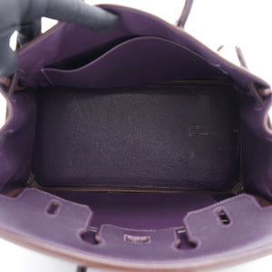 Togo Birkin 25 Purple