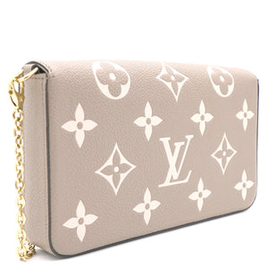 Empreinte Monogram Giant Felicie Pochette Tourterelle Creme